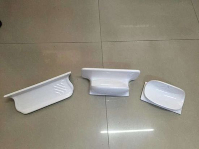 Ceramic Sanitary Ware Shower Shelf for Soap and Shamoo Holder