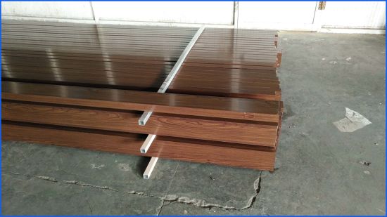 Wood Grain Aluminum Profile Tube/Pipe 6061 6063 6060