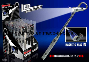 Flexible/Telescopic Magnetic Pick up Tool with LED Light (WXGY-T02)