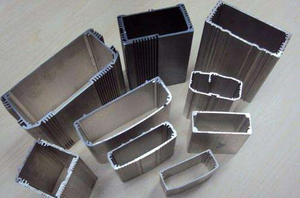 Standard Fine Brushed Aluminum Tube Profiles