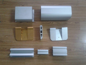 custom grooved aluminum tube